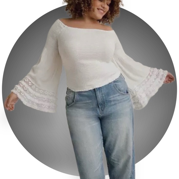 torrid Tops - BOGO TORRID NWT FESTI Off Shoulder Crop Top